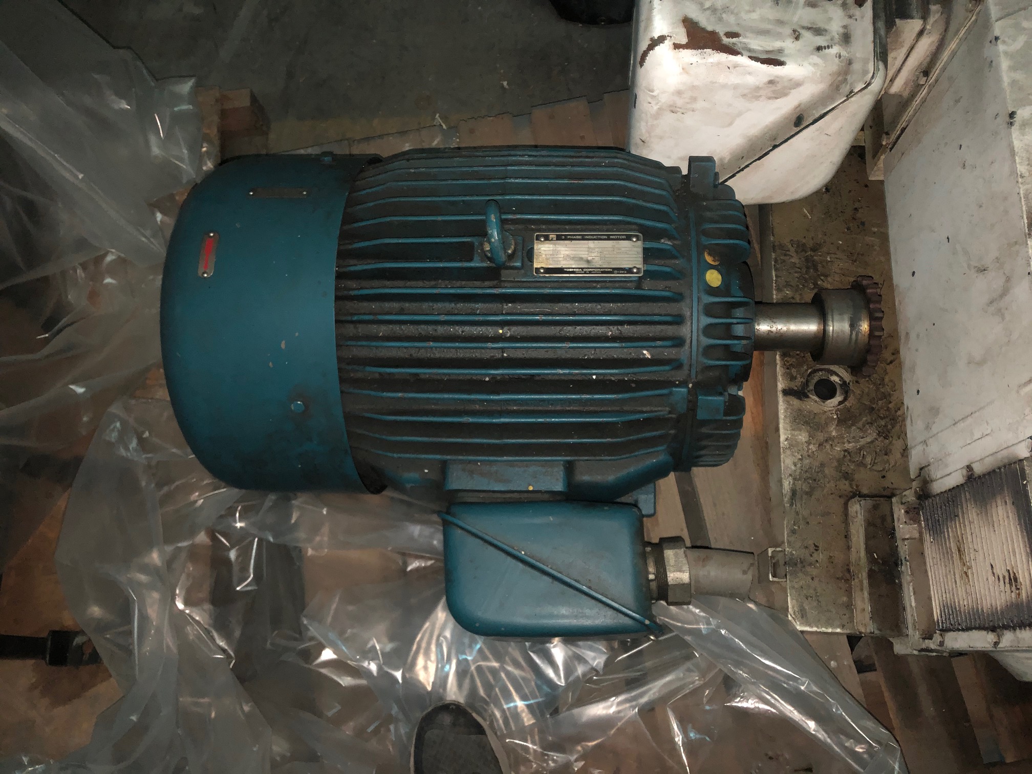 Picture of Motor 25HP Toshiba AC Motor